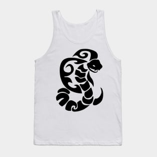 Tribal Cobra Tattoo Tank Top